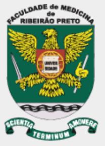 Logo Faculdade de Medicina de Ribeirão Preto.